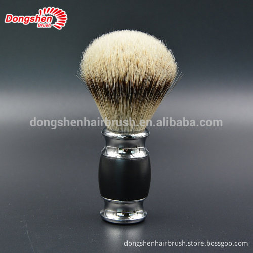 Luxurious high quality metal handle silvertip badger hair shaving brush making machine